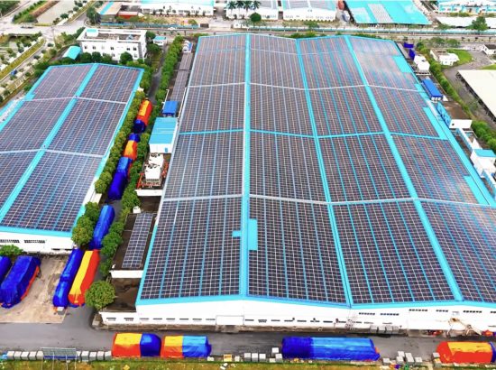 Giải Pháp Năng Lượng Xanh 4.8 MW Cho Siêu Nhà Máy Sợi Dệt Nhuộm Yulun Việt Nam