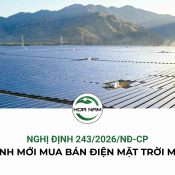 Nghị Định 243/2026/NĐ-CP MUA BÁN ĐIỆN MẶT TRỜI MÁI NHÀ
