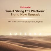 HUAWEI RA MẮT HỆ THỐNG PIN LƯU TRỮ TẠO LƯỚI THÔNG MINH LUTERRA