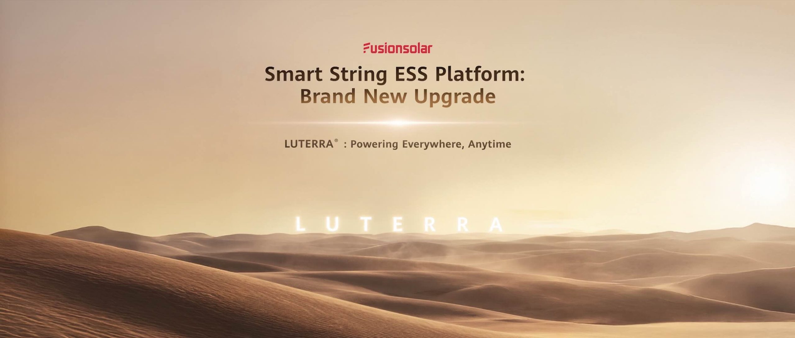 HUAWEI RA MẮT HỆ THỐNG PIN LƯU TRỮ TẠO LƯỚI THÔNG MINH LUTERRA